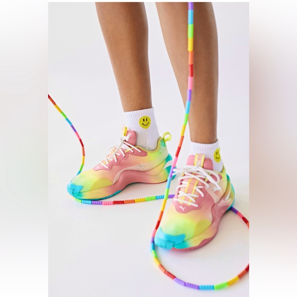 Puma for FP Movement Rise Tie Die Sneakers - NWOT size 8